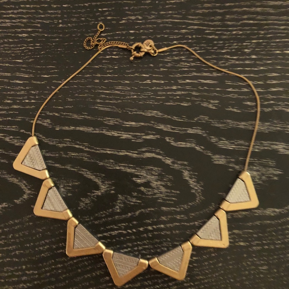 Gold/Silver Madewell Statement necklace